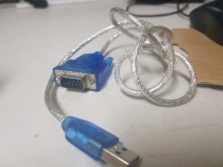 USB to Serial  Counterfeit Prolific unit